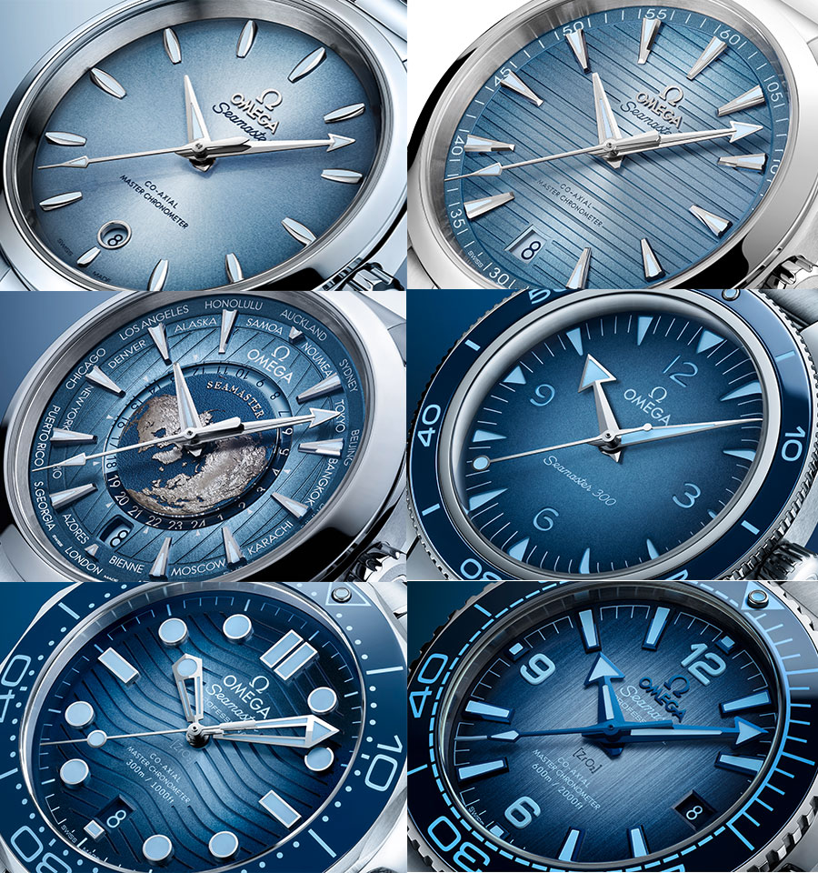 Οκτώ νέα Omega Seamaster σε Summer Blue αποχρώσεις-4