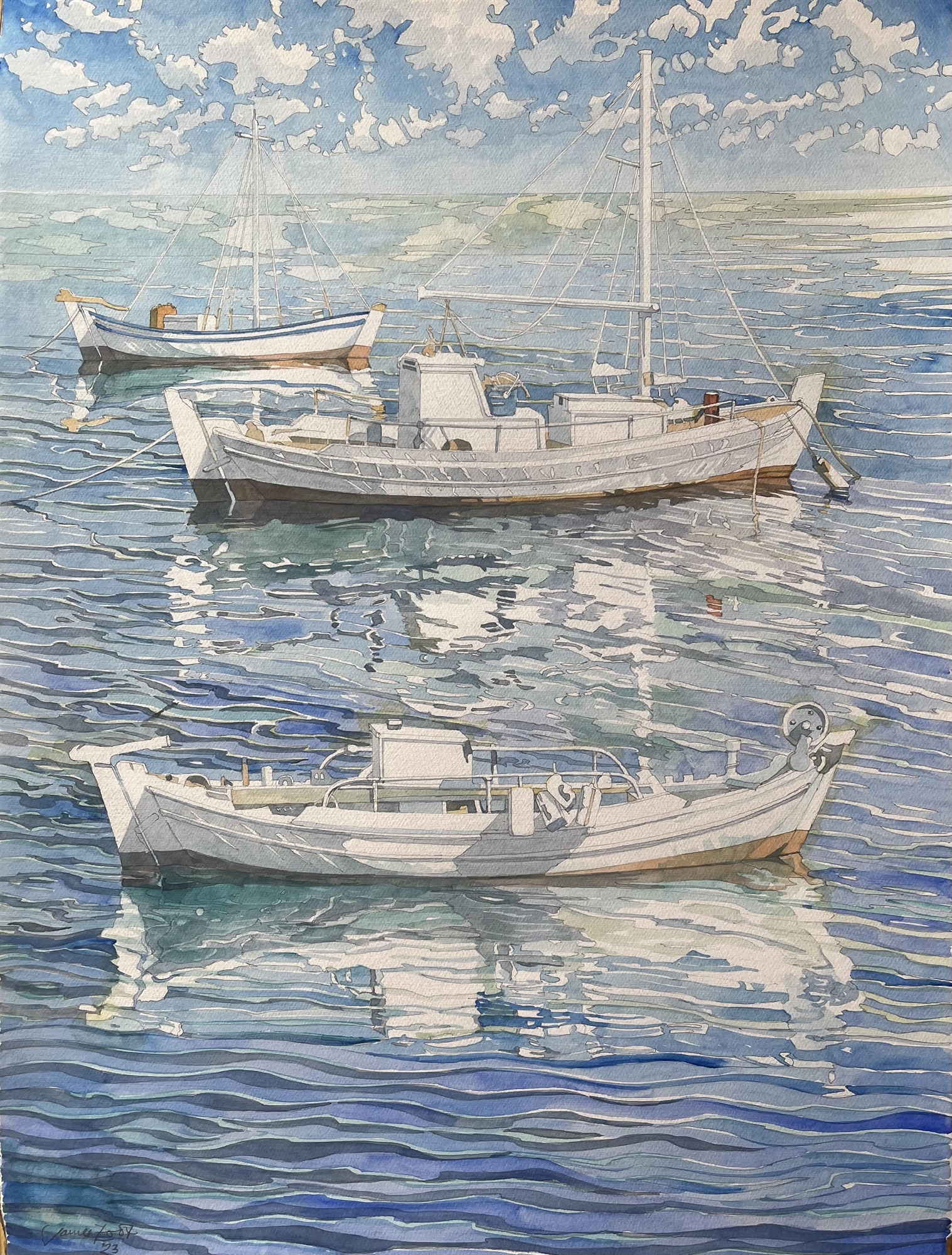 Τζέιμς Φουτ, αποτυπώνοντας την ομορφιά του ελληνικού θέρους που χάνεται-1