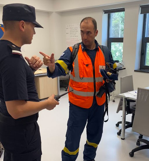 Πιάνουν δουλειά οι πρώτοι πυροσβέστες από έξι χώρες-1