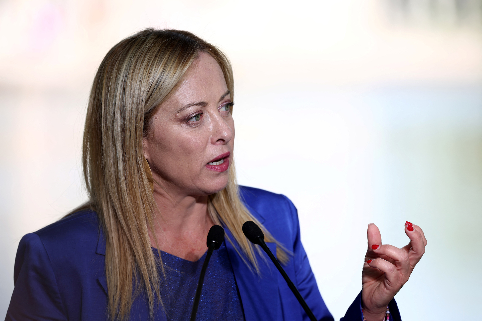 Τζόρτζια Μελόνι: Εκανε μήνυση στον τραγουδιστή των Placebo επειδή την αποκάλεσε «ρατσίστρια»-1