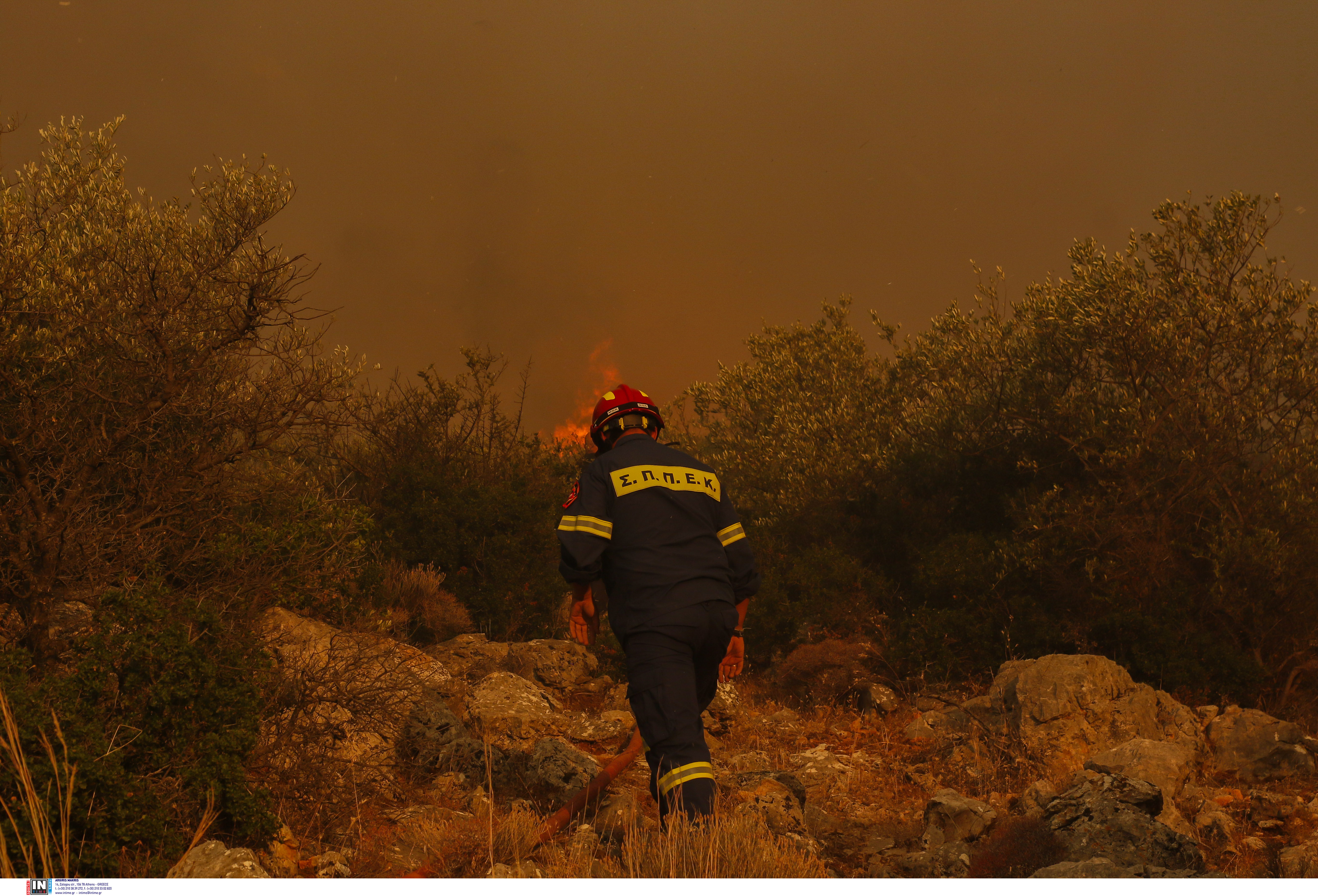 Πάρνηθα: Καίγεται η «ψυχή» της Αθήνας-1