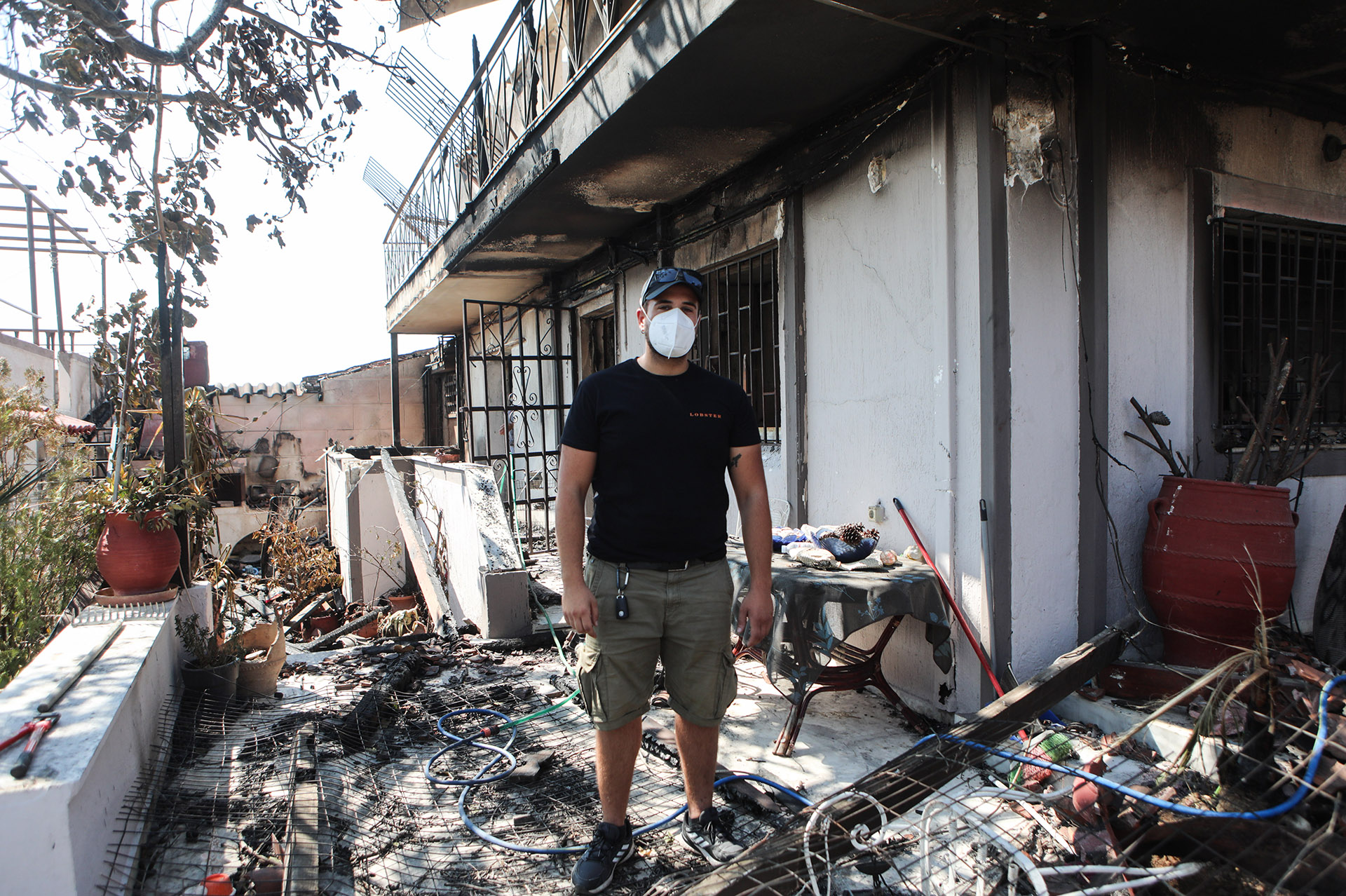 Οδοιπορικό της «Κ» στην Πάρνηθα: Πόνος για την καταστροφή αλλά και πίστη για μια νέα αρχή-11