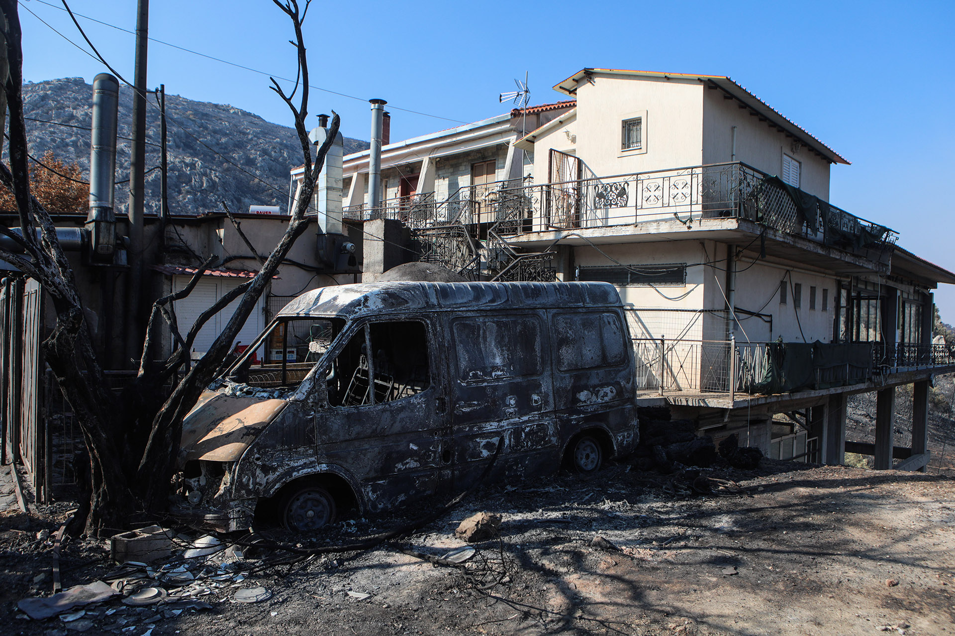 Οδοιπορικό της «Κ» στην Πάρνηθα: Πόνος για την καταστροφή αλλά και πίστη για μια νέα αρχή-3