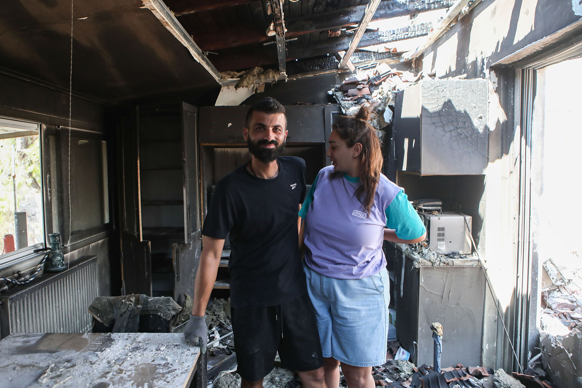 Οδοιπορικό της «Κ» στην Πάρνηθα: Πόνος για την καταστροφή αλλά και πίστη για μια νέα αρχή-15