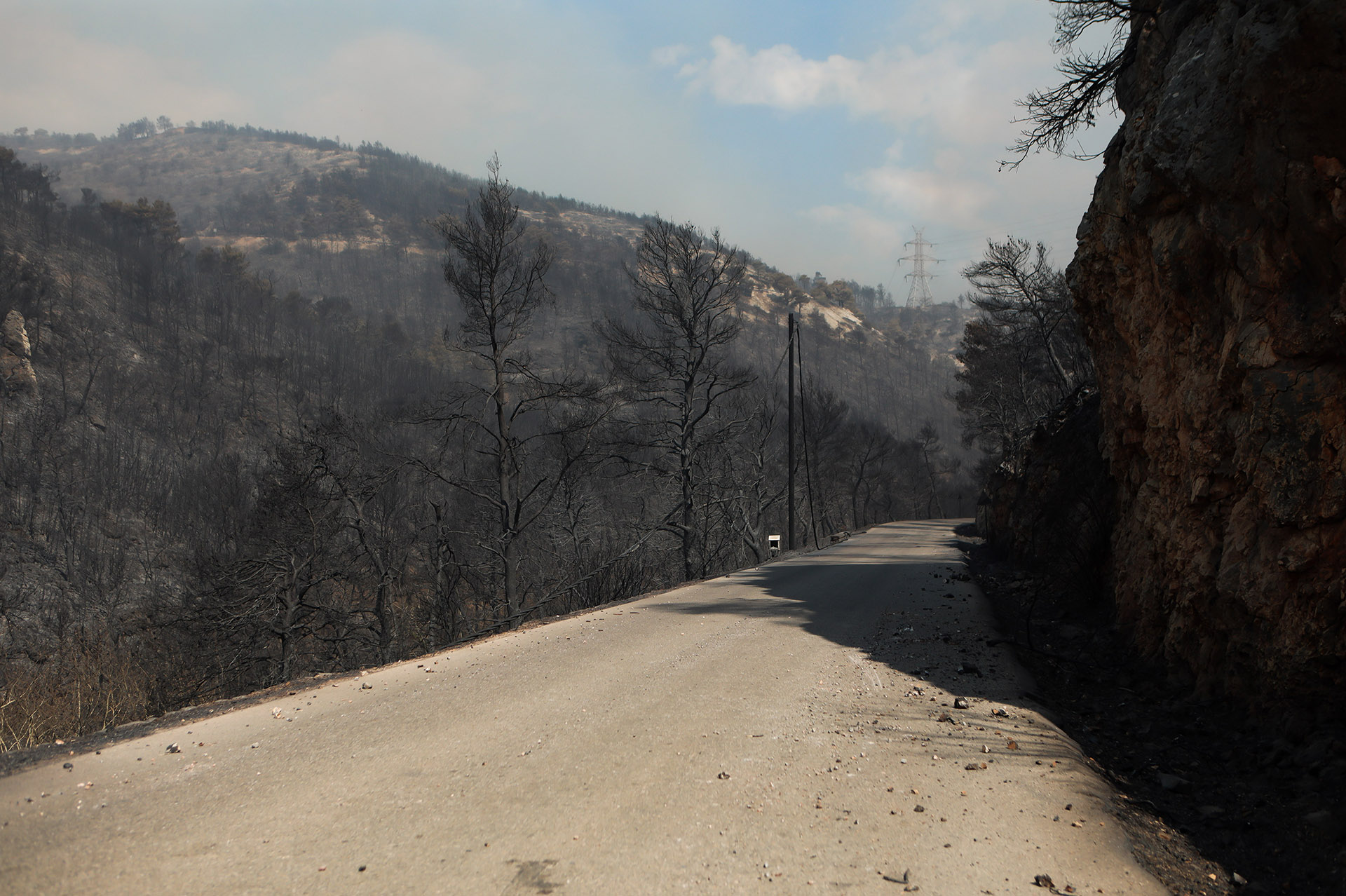 Οδοιπορικό της «Κ» στην Πάρνηθα: Πόνος για την καταστροφή αλλά και πίστη για μια νέα αρχή-7