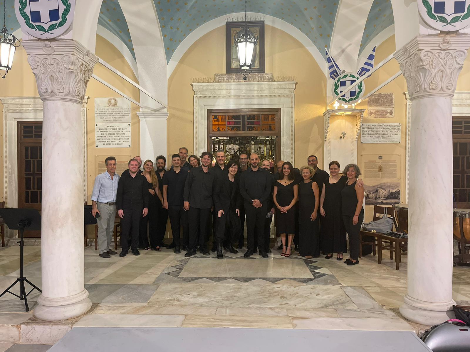 Ο Ιάπωνας σολίστ Τατσούκι Ναρίτα μάγεψε το κοινό της Υδρας με το Tartini του-1