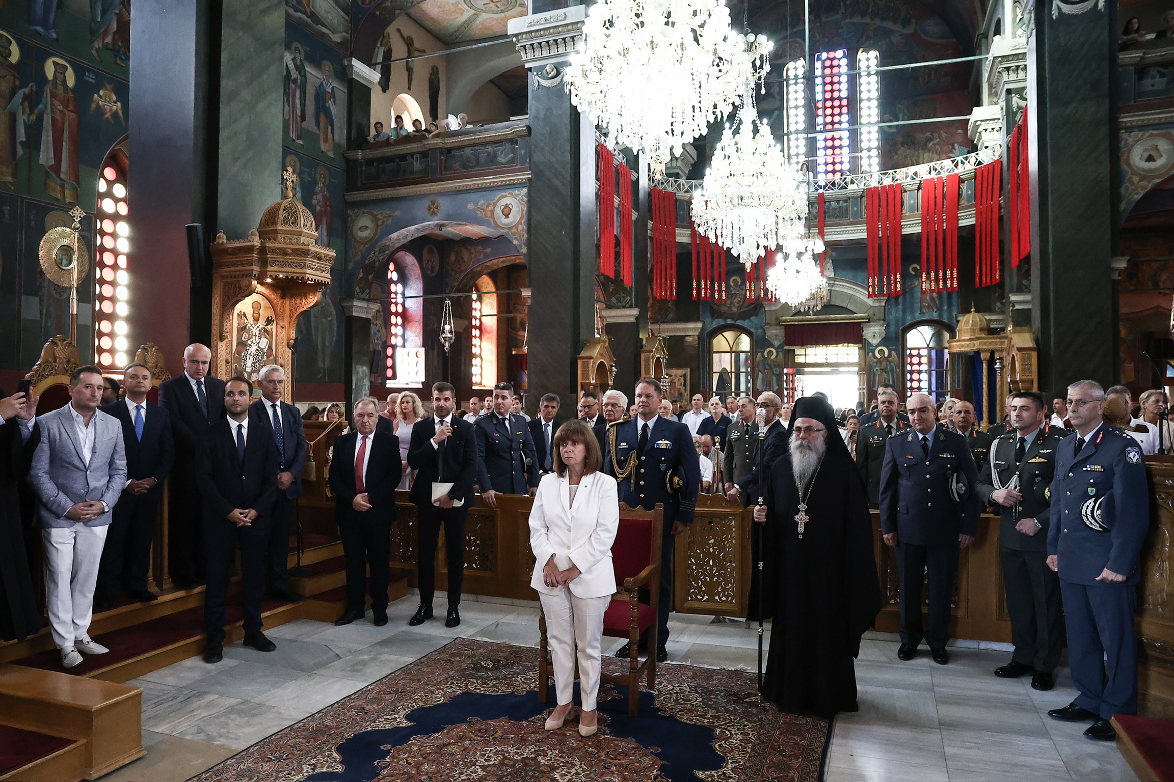 Σακελλαροπούλου: «Ο λαός μας πάντοτε αντλούσε παρηγοριά και δύναμη από την προστατευτική παρουσία της Παναγίας»-1