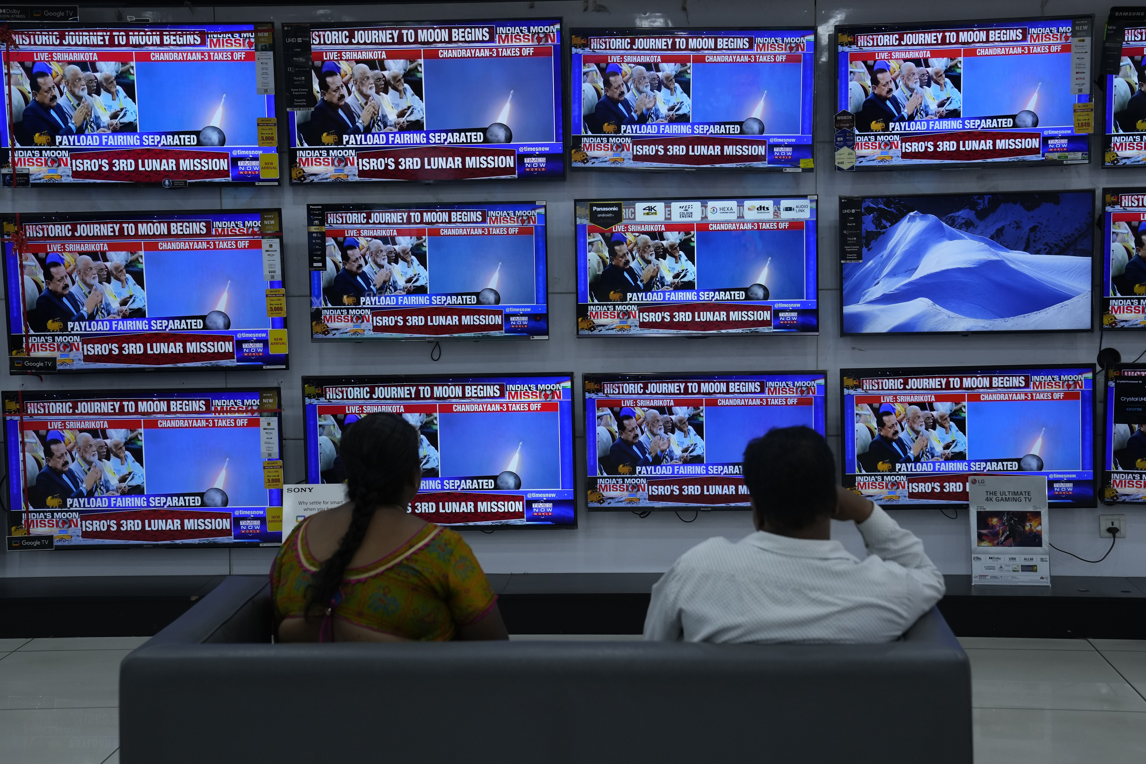 Σε τροχιά γύρω από τη Σελήνη το ινδικό διαστημόπλοιο Chandrayaan-3-1