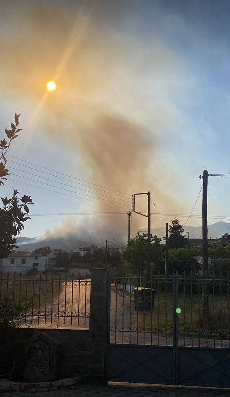 Πύρινα μέτωπα σε Τρίπολη και Σέρρες-1