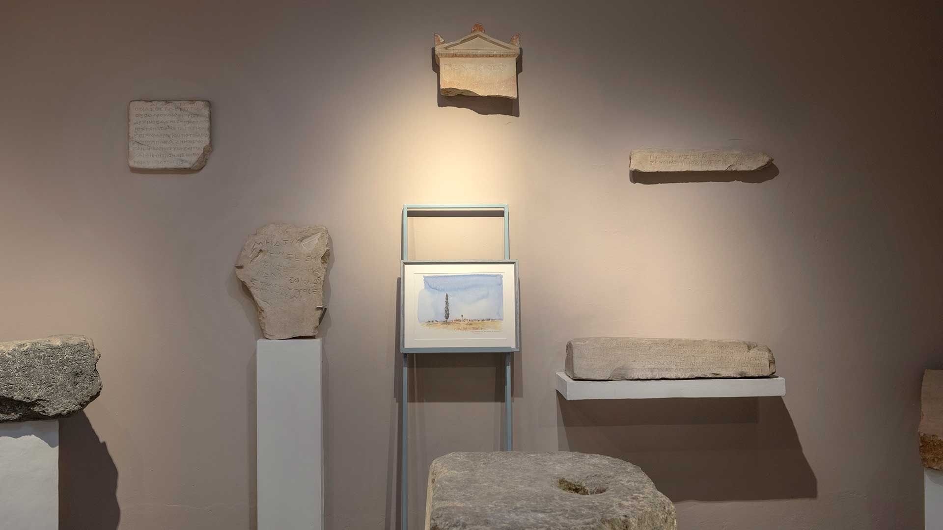 Κύπρος: Οι υδατογραφίες της Κατερίνας Ατταλίδου στολίζουν το Κυπριακό Μουσείο-2