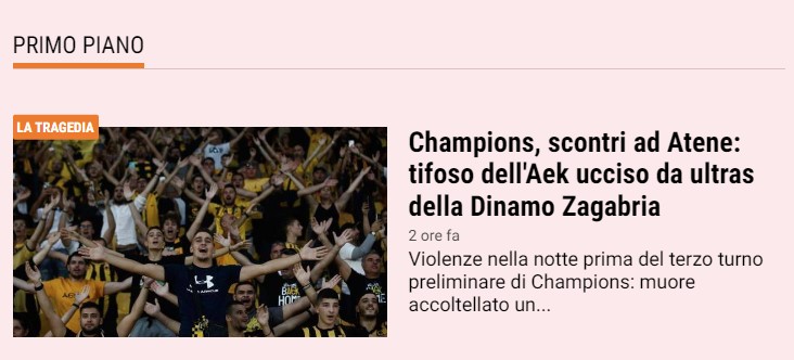 Νέα Φιλαδέλφεια: Η επίθεση των χούλιγκαν από την Κροατία στα διεθνή ΜΜΕ-1