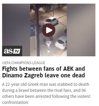 Νέα Φιλαδέλφεια: Η επίθεση των χούλιγκαν από την Κροατία στα διεθνή ΜΜΕ-4