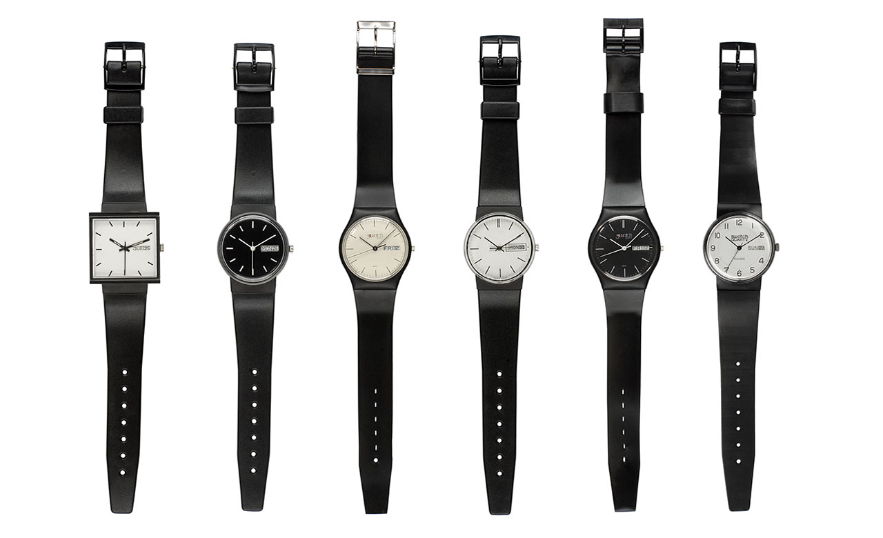 Ο χρόνος έγινε τετράγωνος από την Swatch-1