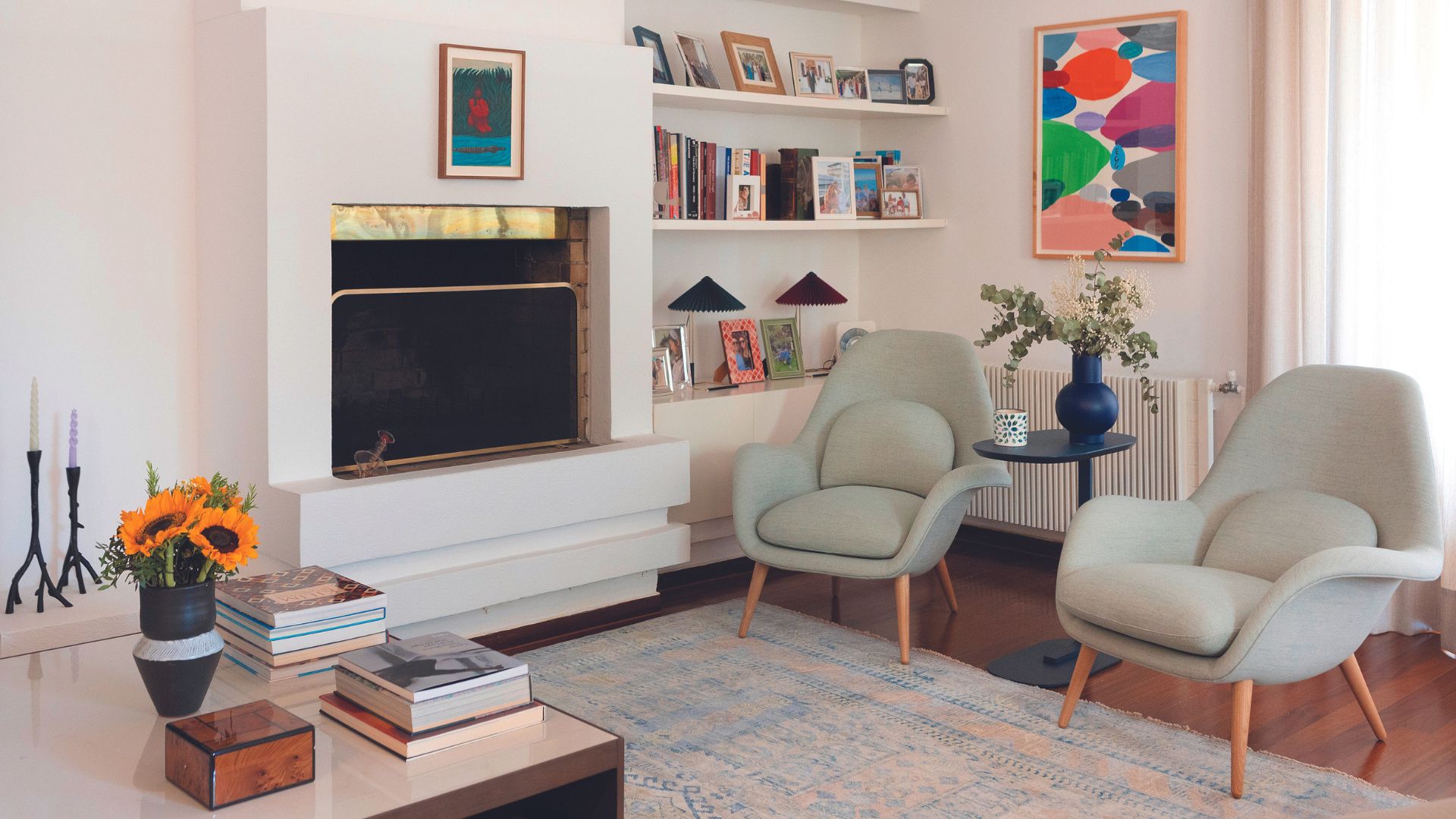 Μy Space: Εργα τέχνης, λουλούδια και λιχουδιές σε ένα διαμέρισμα στο Παλαιό Ψυχικό-1