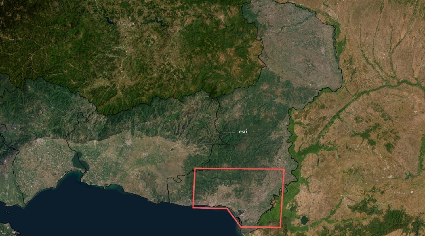 Αλεξανδρούπολη: Eνεργοποιήθηκε η υπηρεσία «Copernicus» λόγω της πυρκαγιάς-1