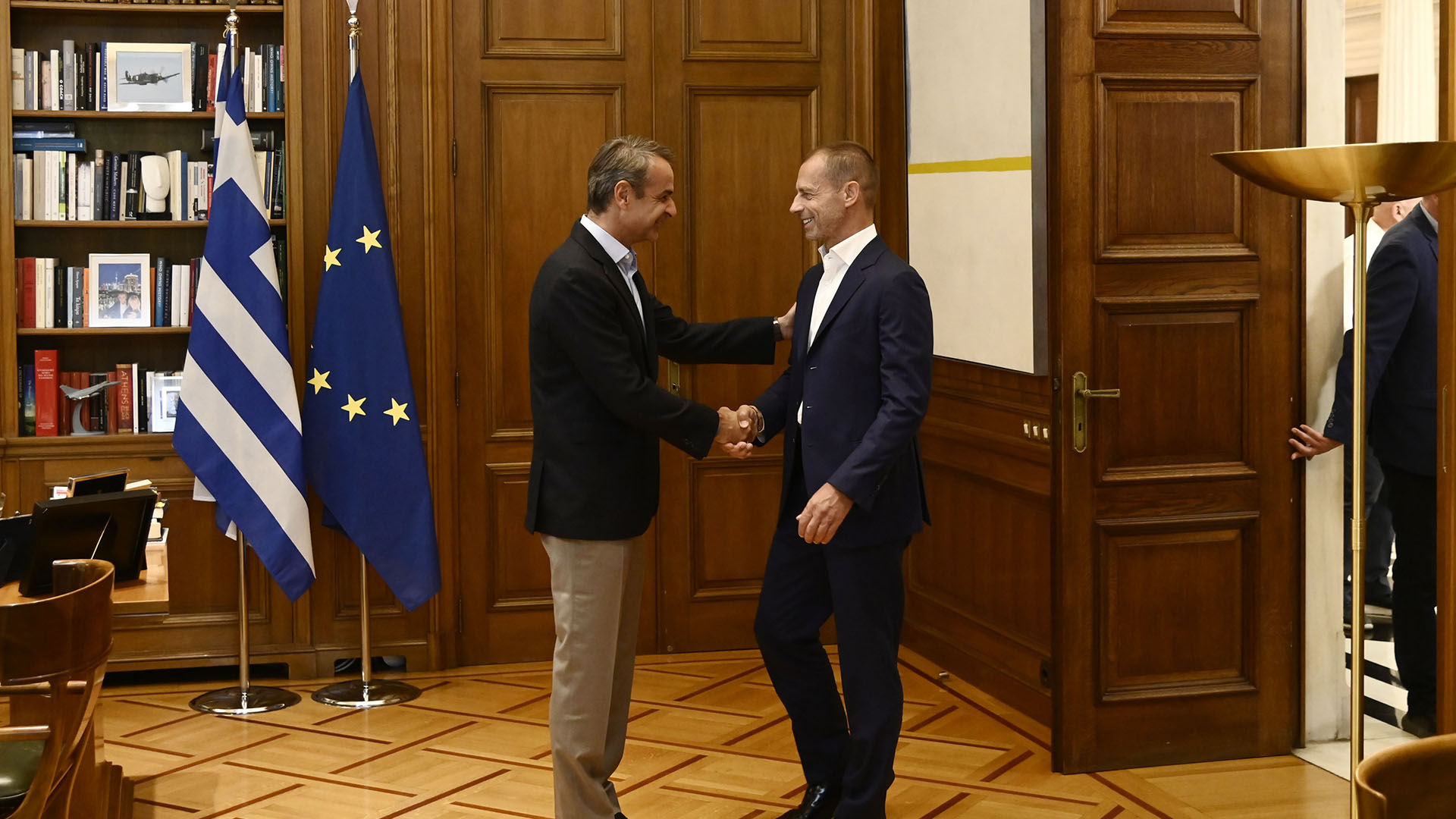 Ολοκληρώθηκε η συνάντηση Μητσοτάκη με «Βig 4» και Τσέφεριν-2