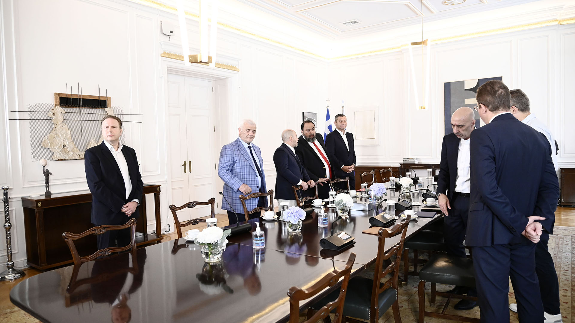 Ολοκληρώθηκε η συνάντηση Μητσοτάκη με «Βig 4» και Τσέφεριν-1