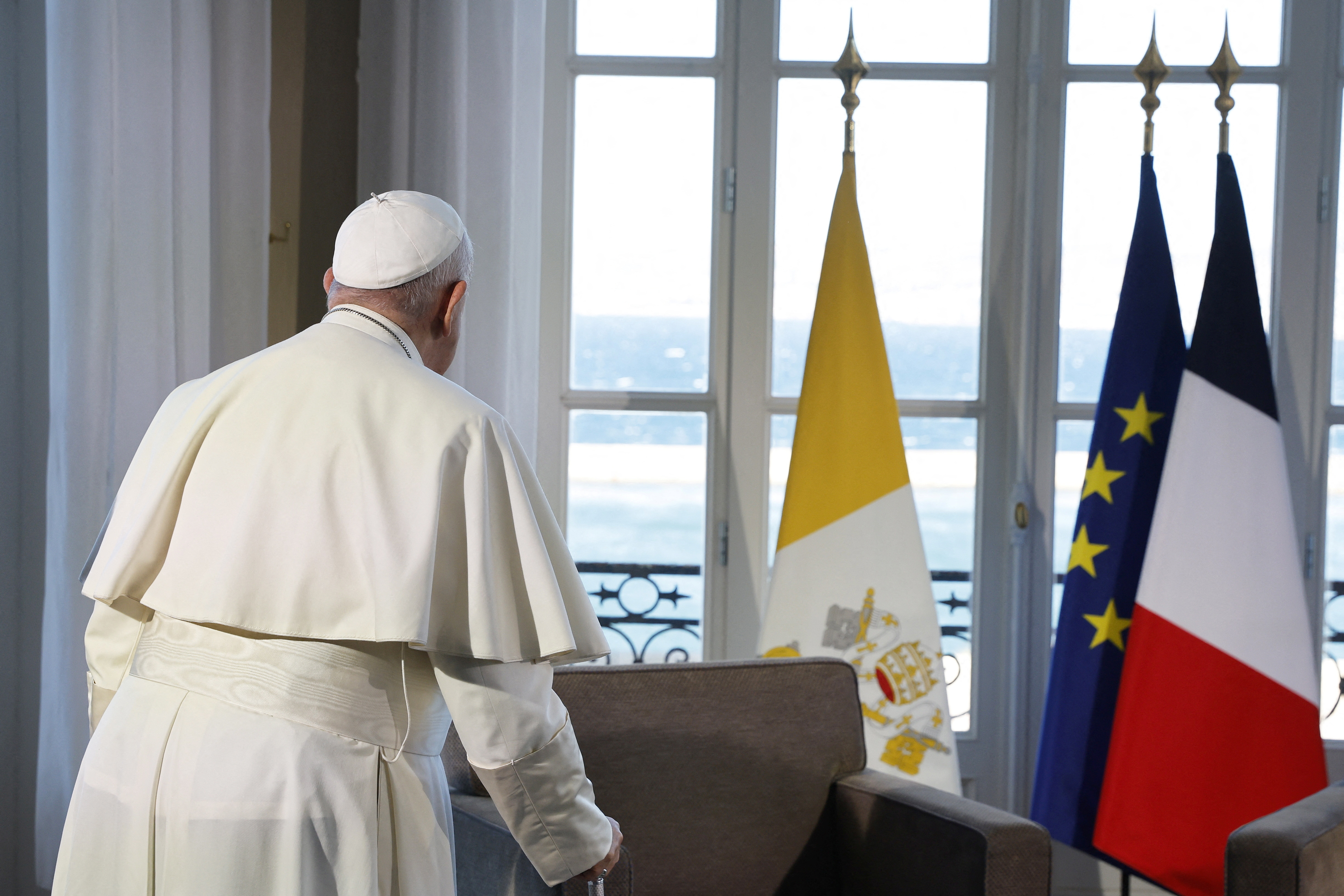 Μεταναστευτικό: Συνάντηση Πάπα Φραγκίσκου και Μαργαρίτη Σχοινά-1