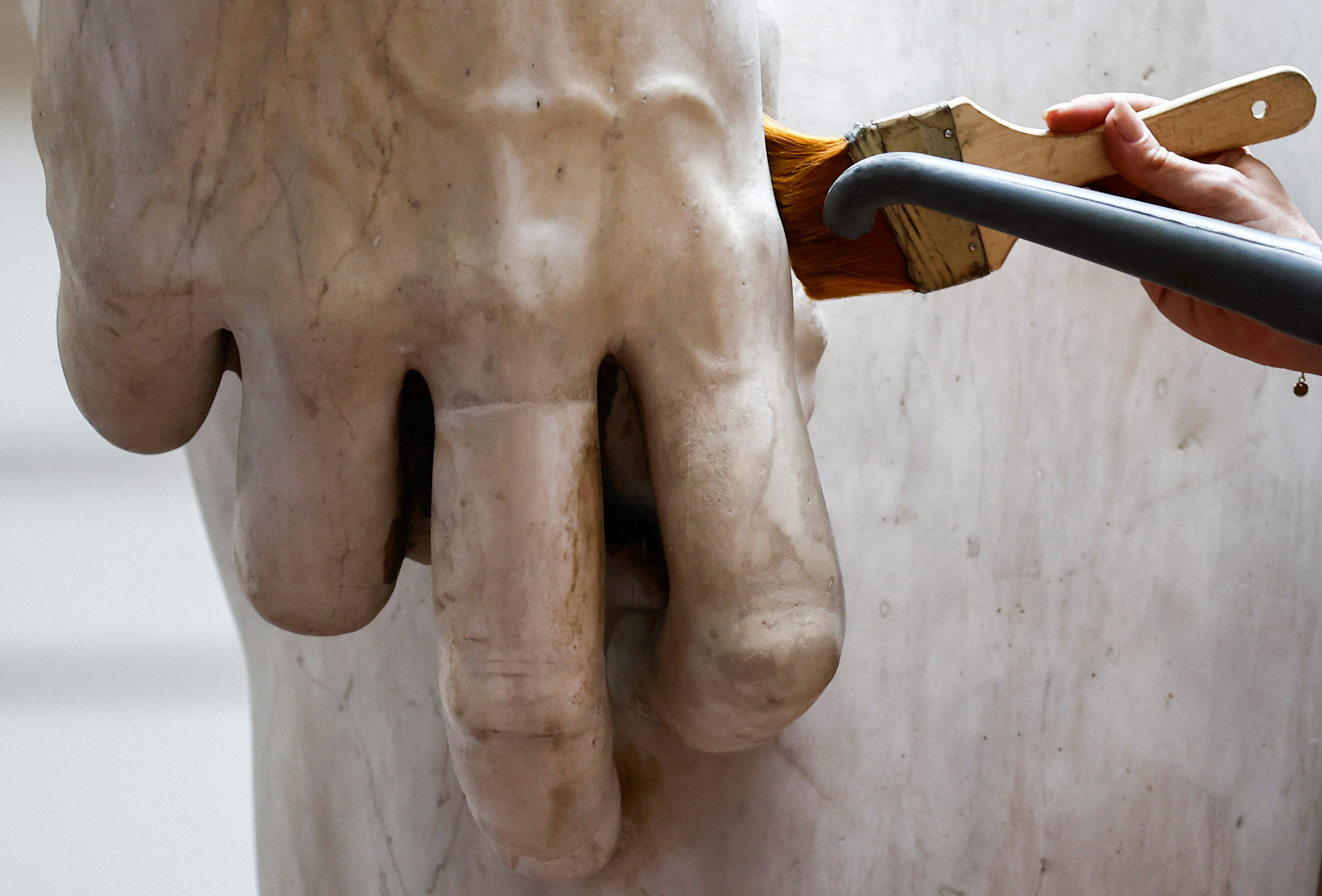 «Λίφτινγκ» στον Δαβίδ του Μιχαήλ Αγγελου-2