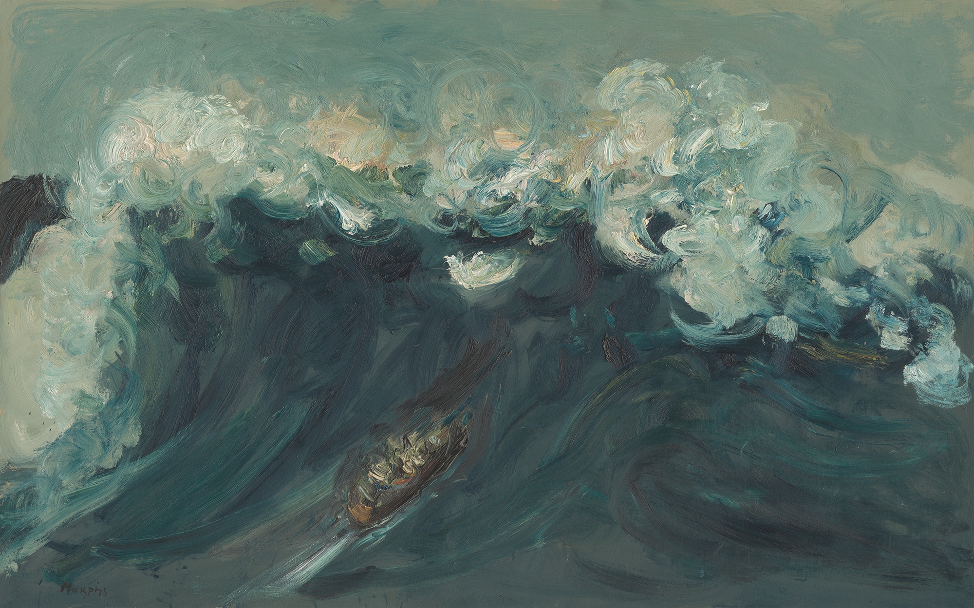 Δημοσθένης Σκουλάκης και Θανάσης Μακρής, μια φιλία ζωγράφων στο Πάρκο Τρίτση-3