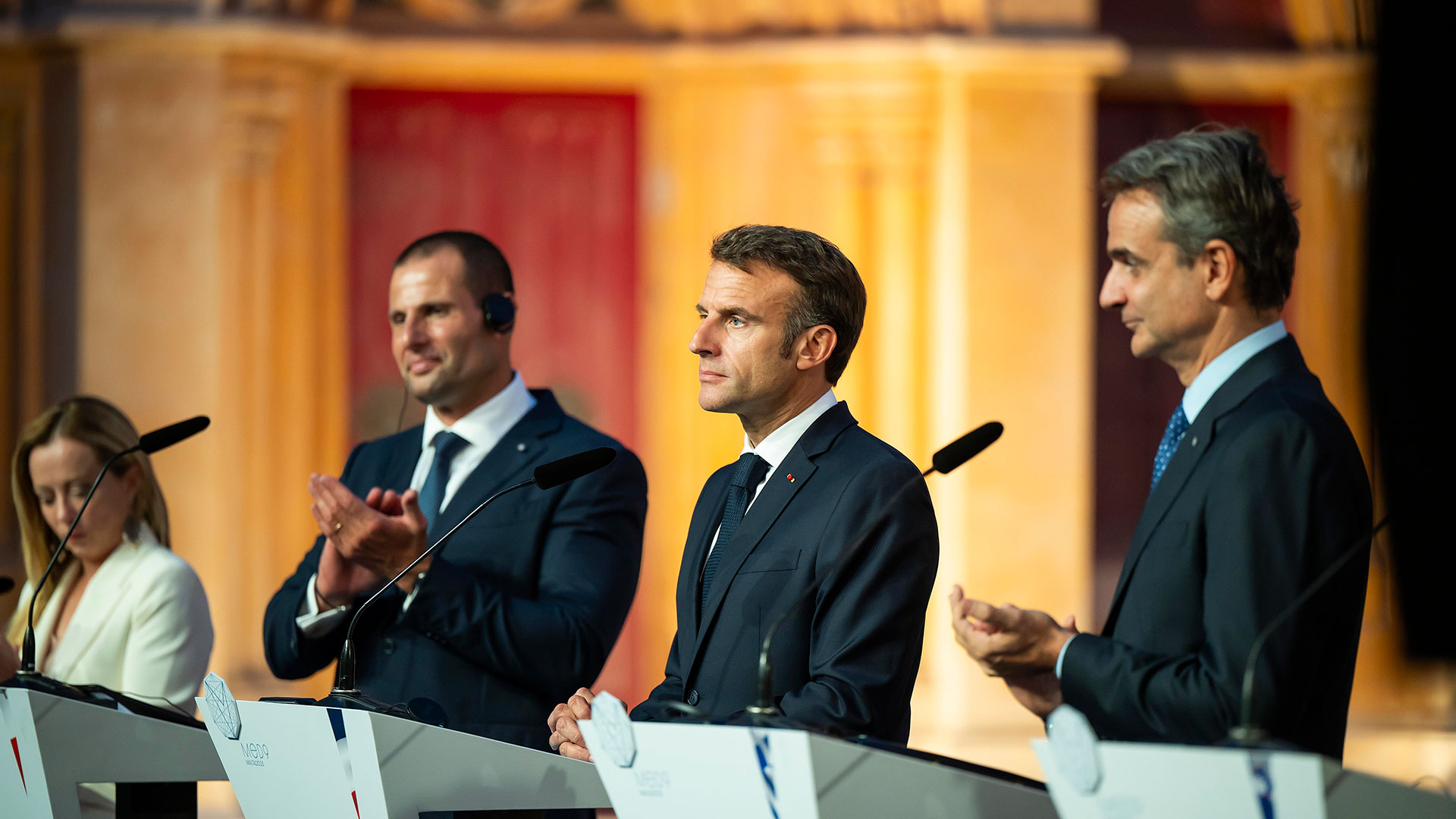 Μητσοτάκης στη MED9: Η Ε.Ε. αποφασίζει ποιος μπαίνει, όχι οι διακινητές-1