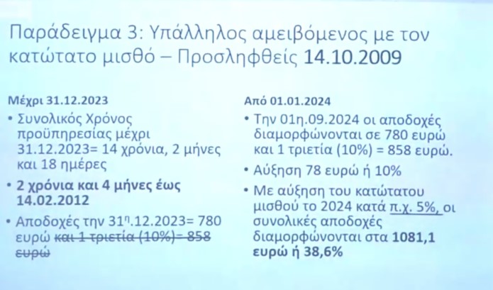 Πώς θα «ξεπαγώσουν» οι τριετίες – Το πλαίσιο της επαναφοράς-3