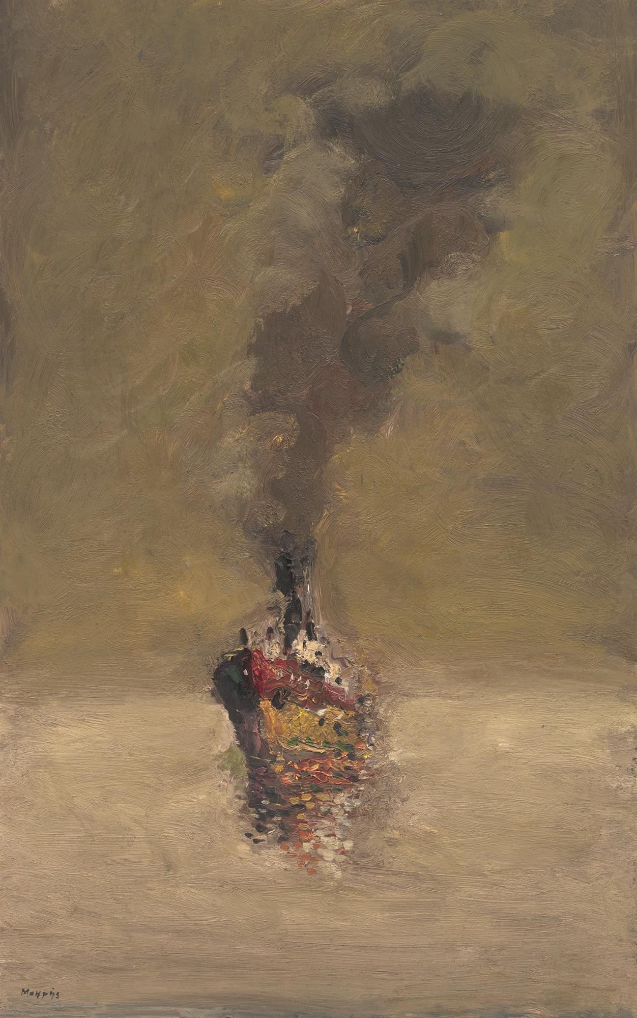 Δημοσθένης Σκουλάκης και Θανάσης Μακρής, μια φιλία ζωγράφων στο Πάρκο Τρίτση-2