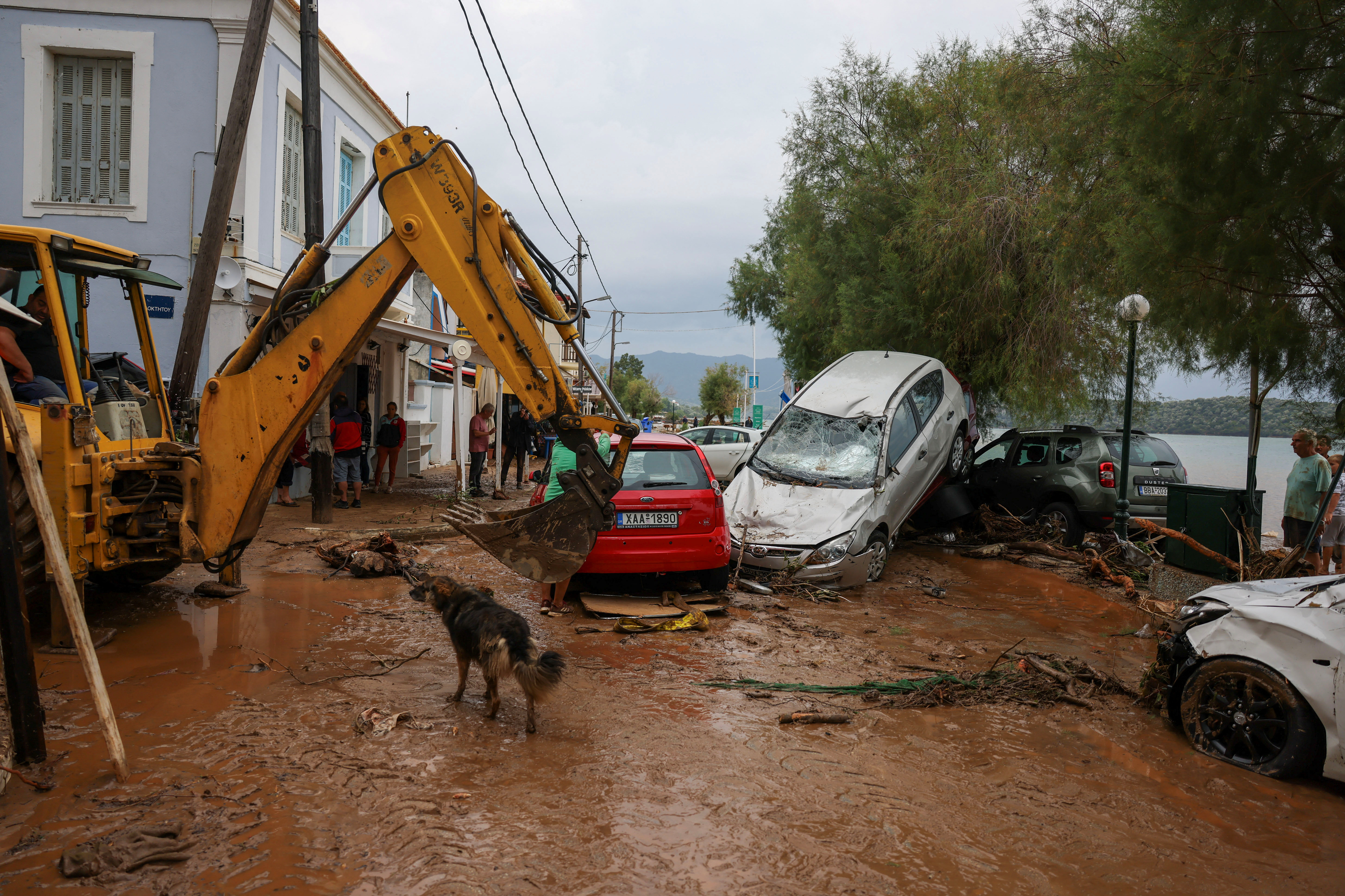 Εικόνες «Αποκάλυψης» από τη Θεσσαλία: Οι συνέπειες της κακοκαιρίας όπως τις κατέγραψε ο φωτογραφικός φακός-13