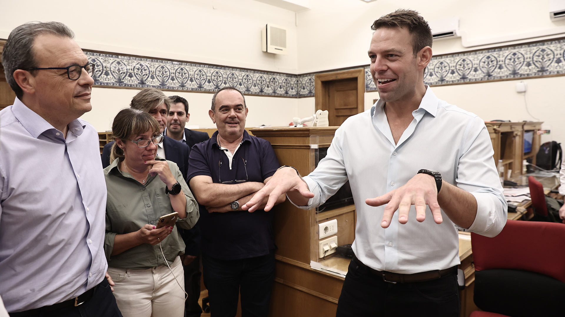 ΣΥΡΙΖΑ: Συνάντηση Κασσελάκη – Αχτσιόγλου στη Βουλή-1