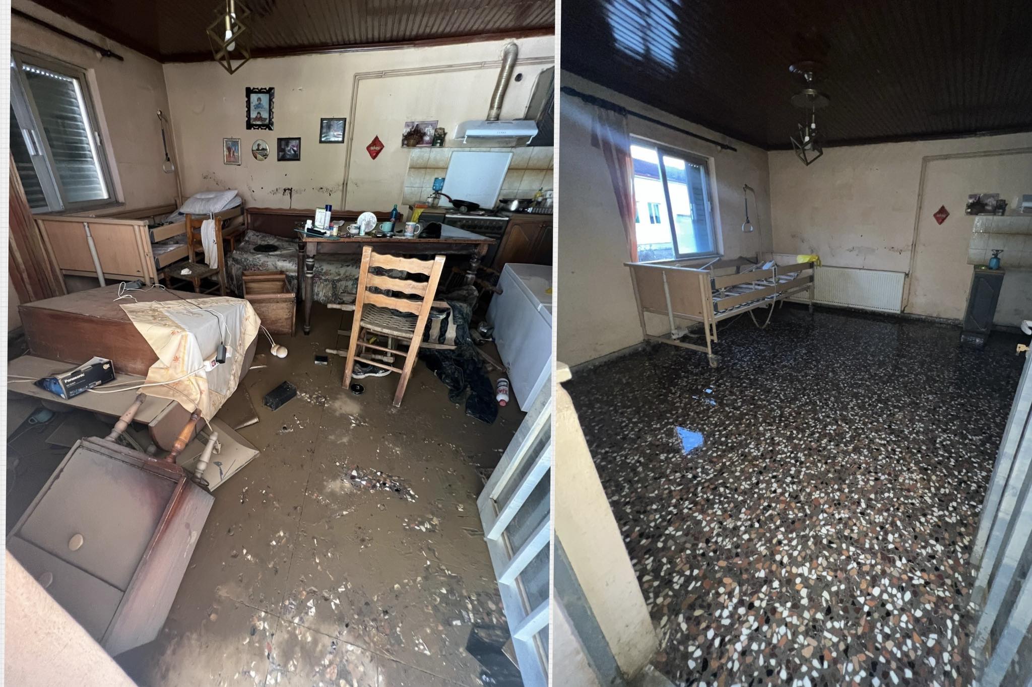 Από τα Aγραφα στις λάσπες της Θεσσαλίας με το κανό της-3