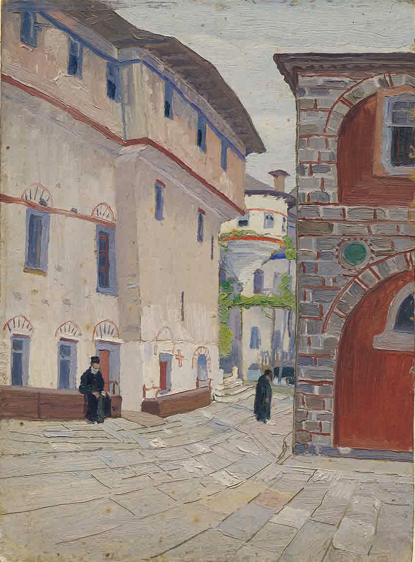 Ελληνες και ξένοι ζωγράφοι που εμπνεύστηκαν από το Αγιο Ορος-6