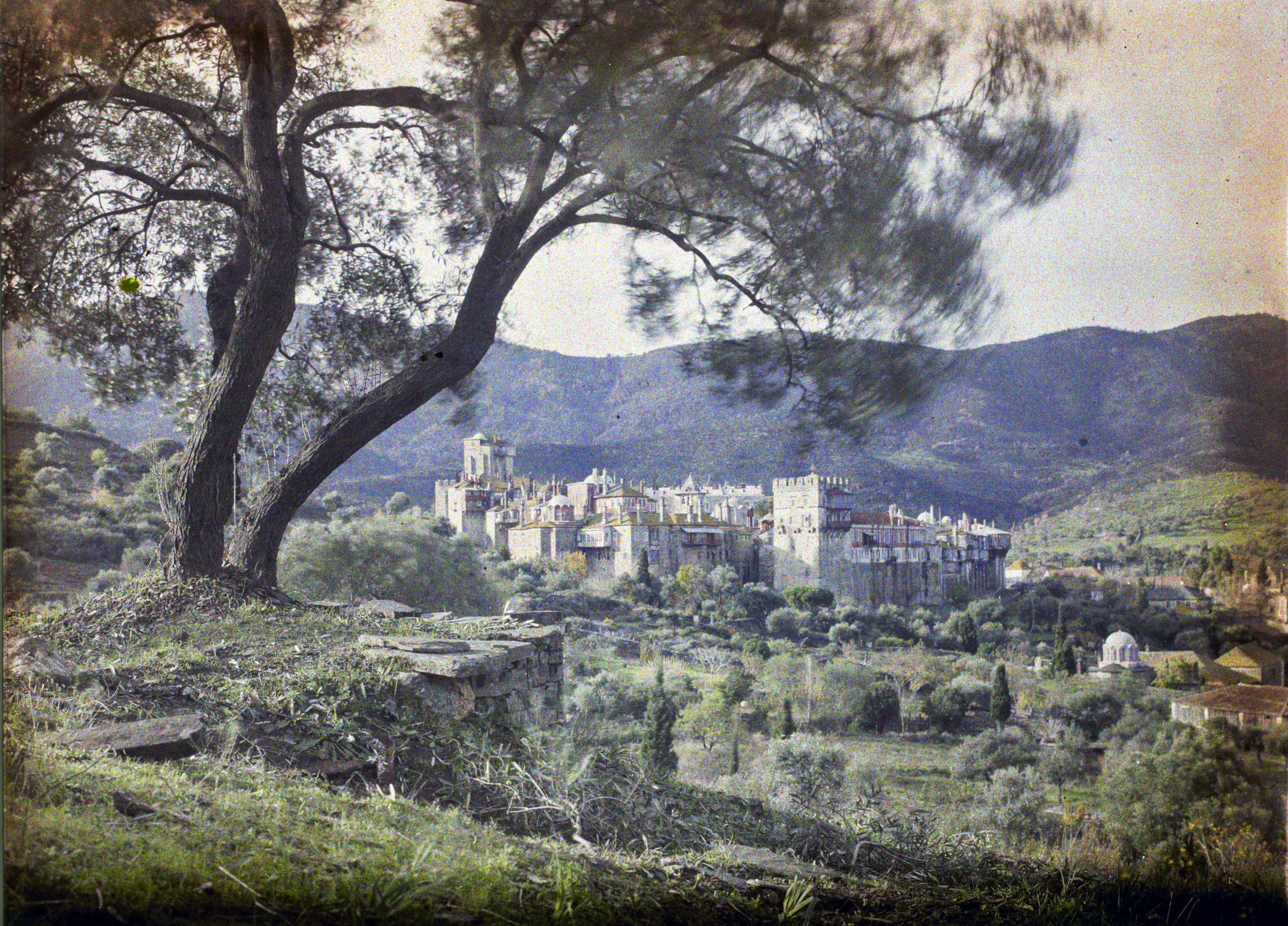 Ο αυτοχρωμικός Αθως του Albert Kahn-6