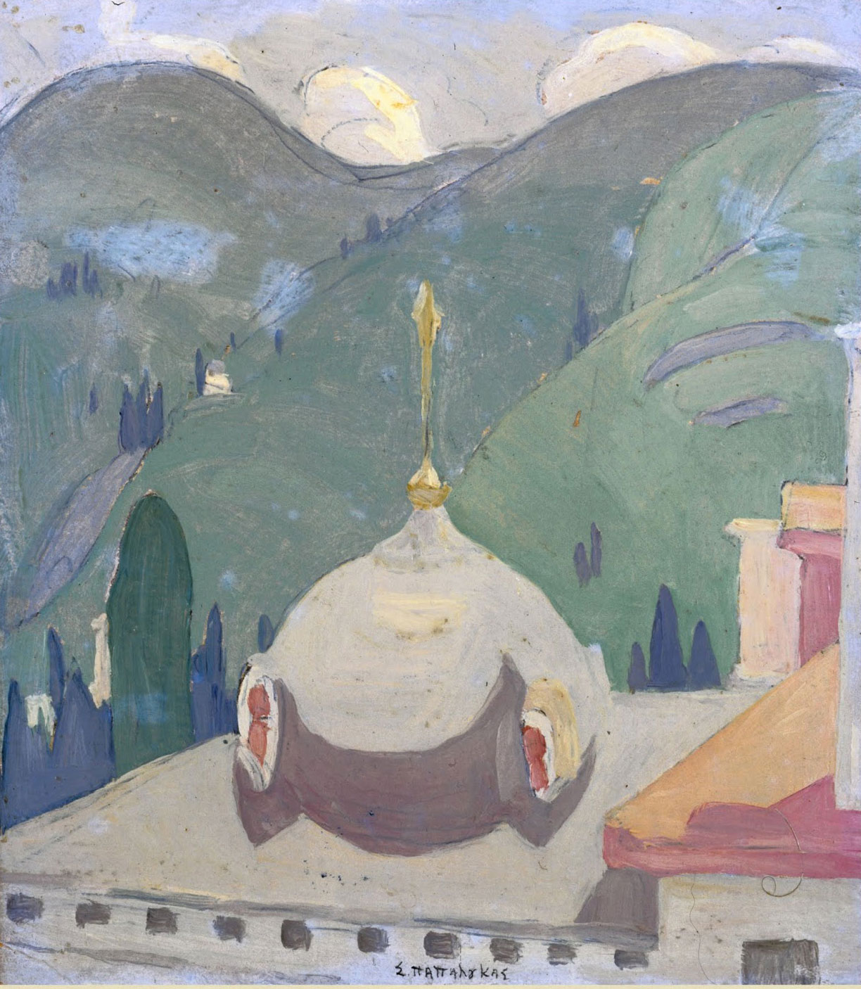 Ελληνες και ξένοι ζωγράφοι που εμπνεύστηκαν από το Αγιο Ορος-9