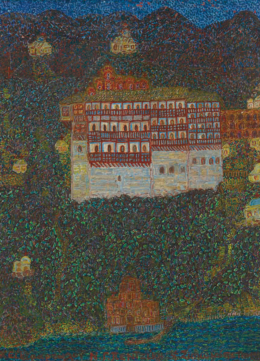 Ελληνες και ξένοι ζωγράφοι που εμπνεύστηκαν από το Αγιο Ορος-11