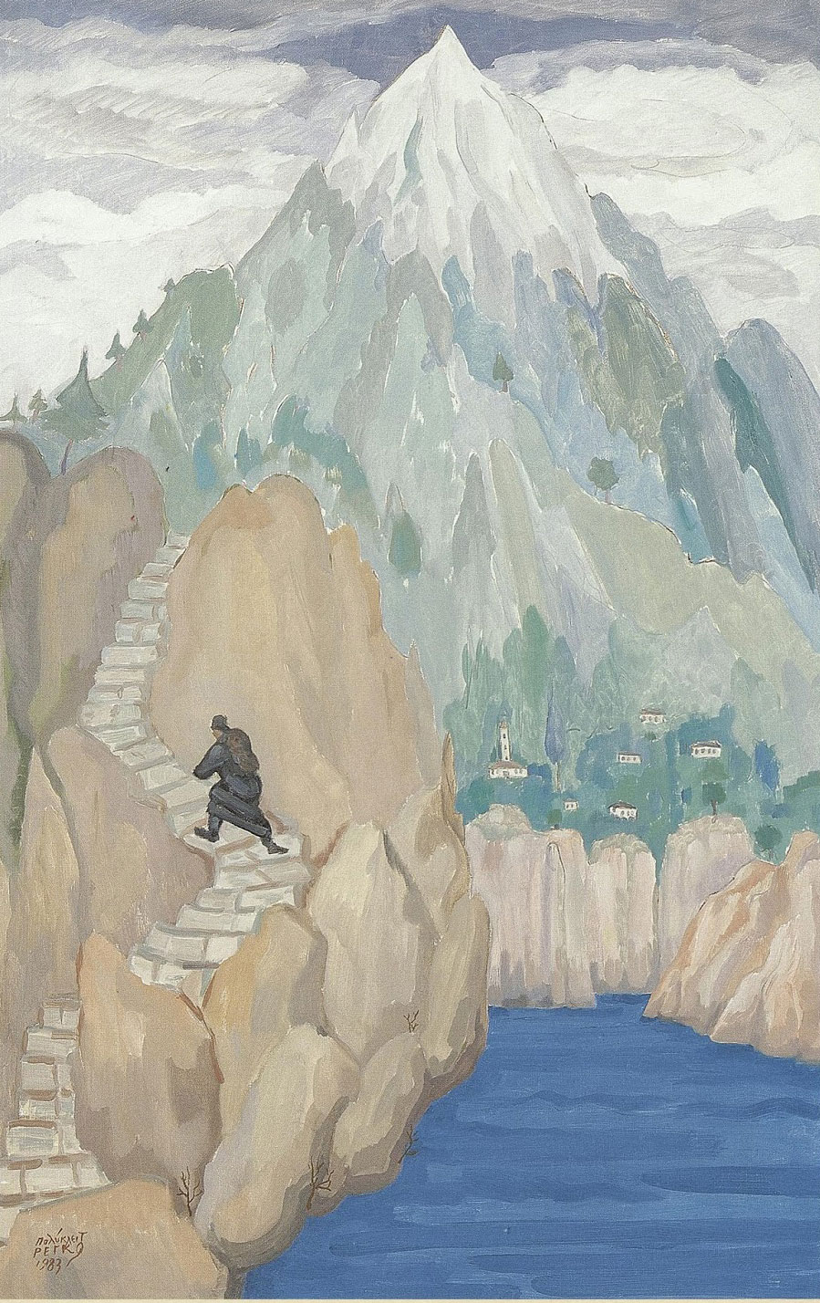 Ελληνες και ξένοι ζωγράφοι που εμπνεύστηκαν από το Αγιο Ορος-13