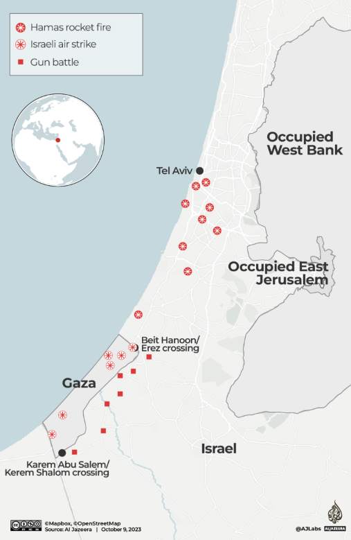 Ο πόλεμος Ισραήλ – Χαμάς με χάρτες και διαγράμματα-2