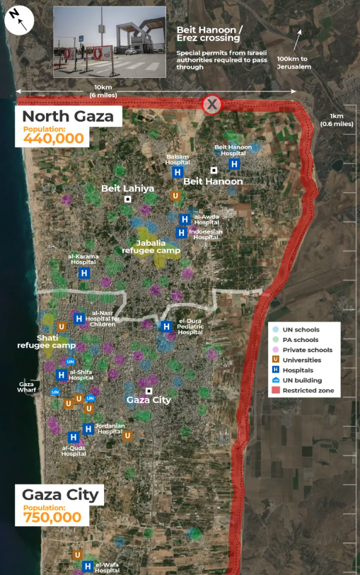 Ο πόλεμος Ισραήλ – Χαμάς με χάρτες και διαγράμματα-3
