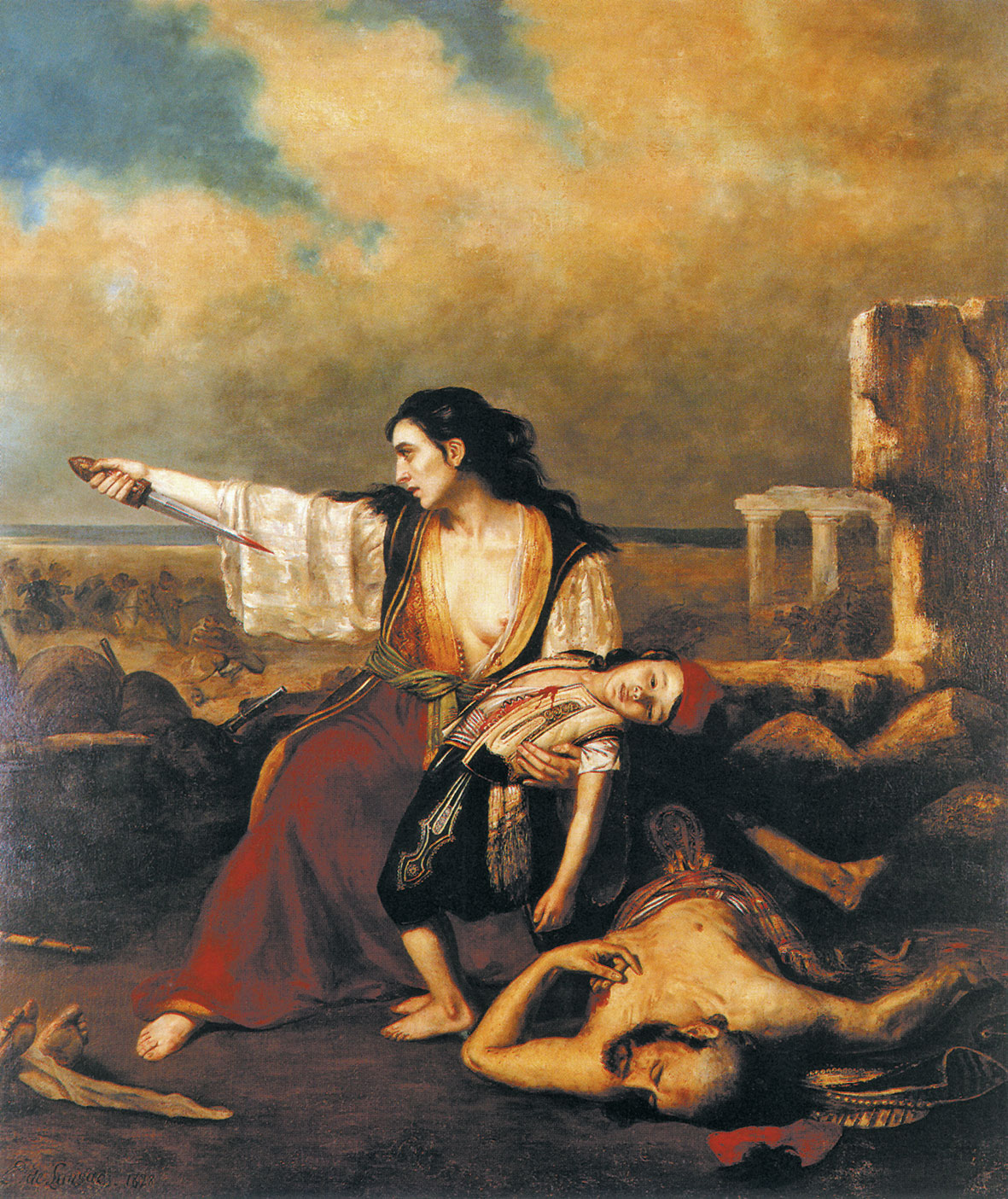 Η συμβολή των Ελληνίδων εις τον αγώνα – Σύμβολα αγώνα και αυταπάρνησης-17