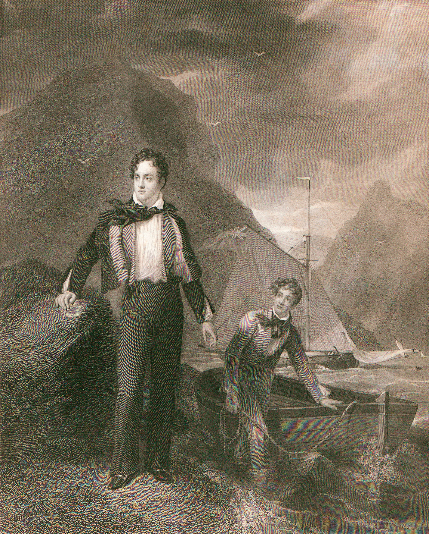 Αι τελευταίαι στιγμαί του Βύρωνος – Η θυσία του υπέρ της Ελλάδος-15