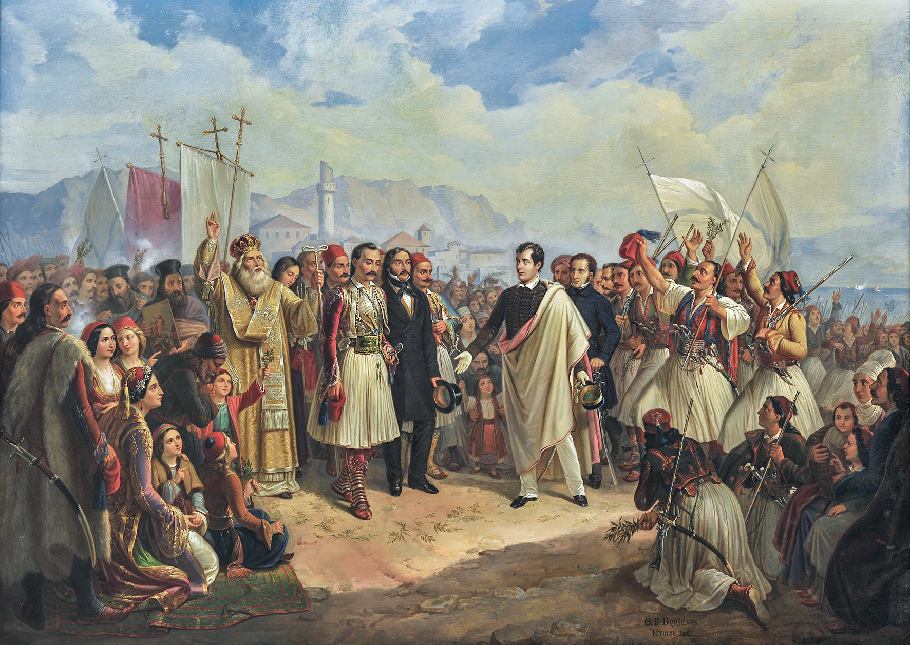 Αι τελευταίαι στιγμαί του Βύρωνος – Η θυσία του υπέρ της Ελλάδος-7