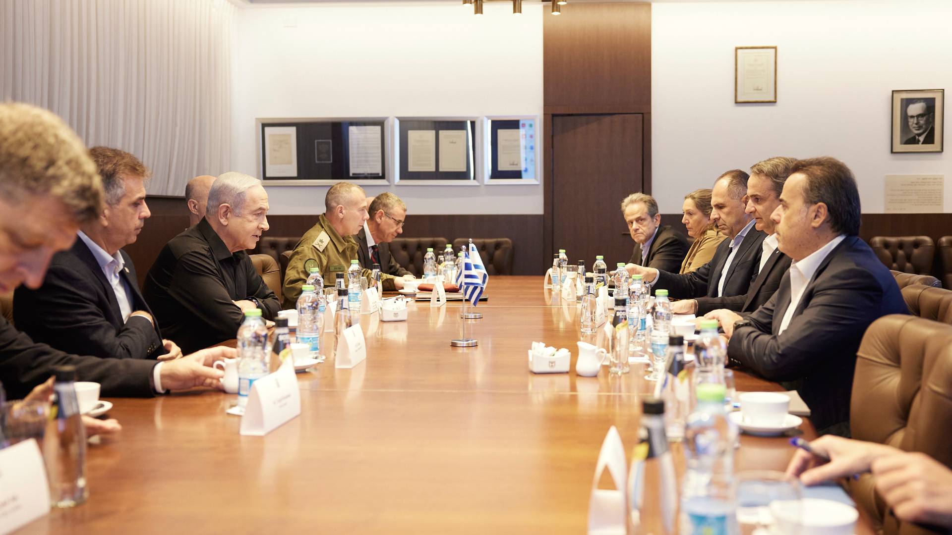 Στο Ισραήλ ο Μητσοτάκης – Συνάντηση με Νετανιάχου-2