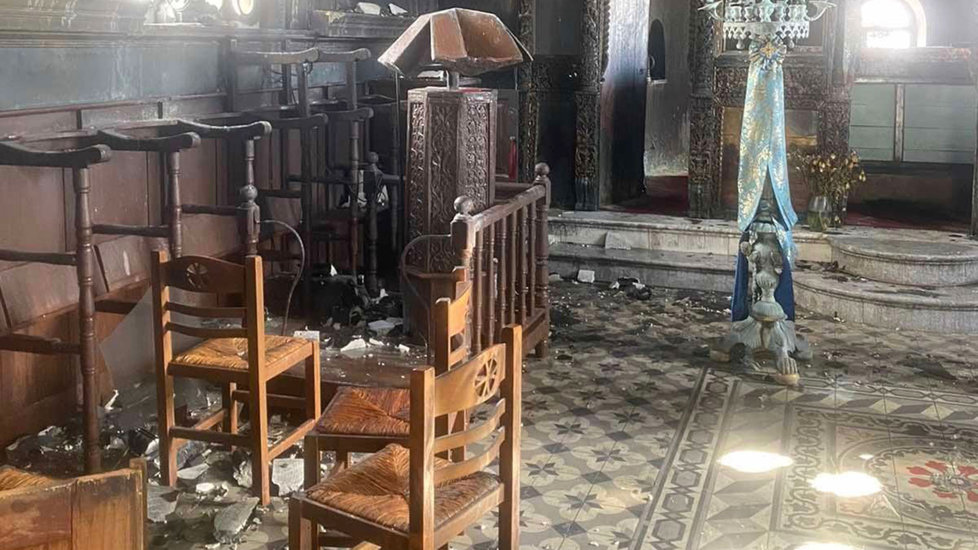 Αστυπάλαια: Φωτιά σε εκκλησία του 1762-1