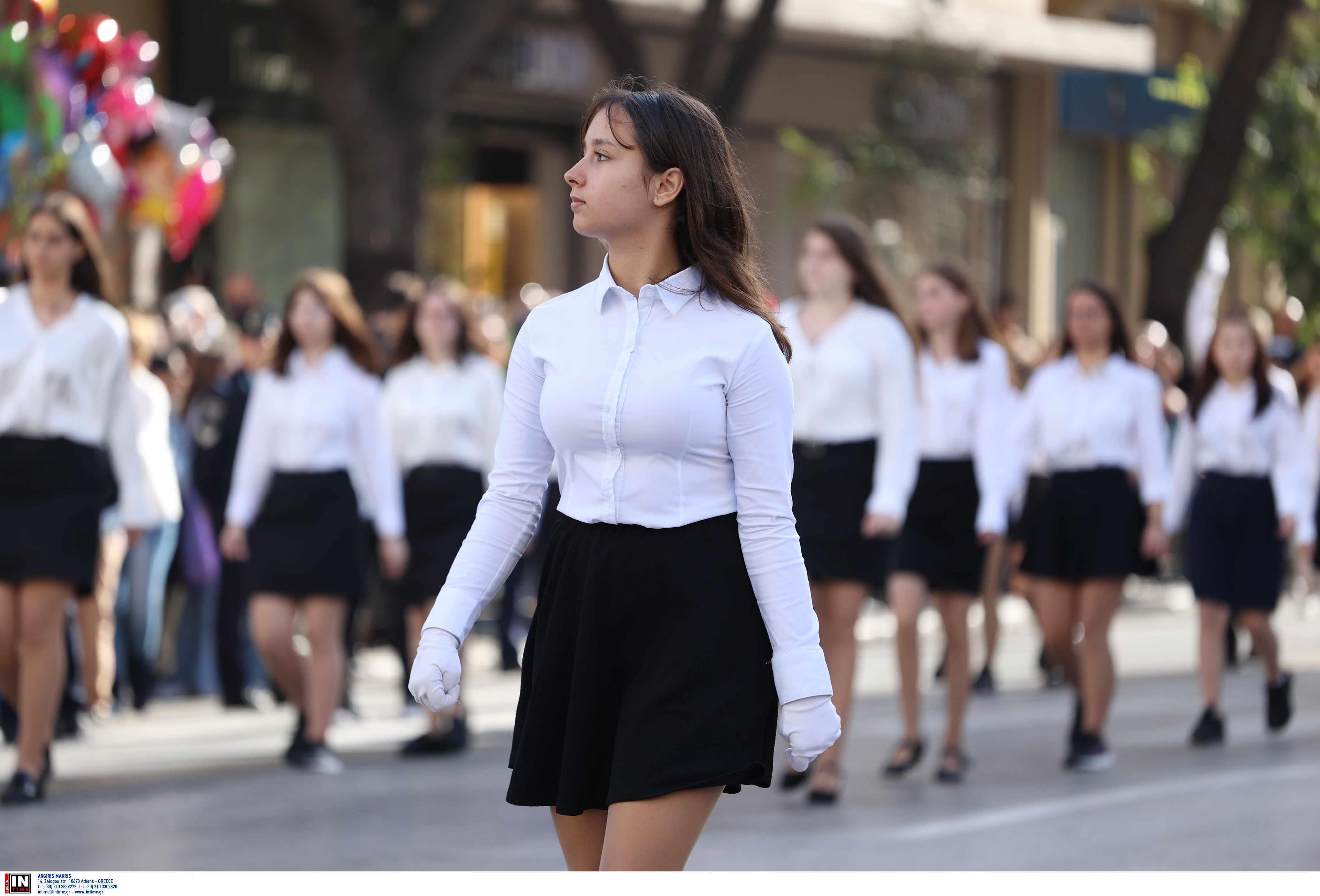 Θεσσαλονίκη: Ολοκληρώθηκε η μαθητική παρέλαση στην οδό Τσιμισκή (εικόνες)-2