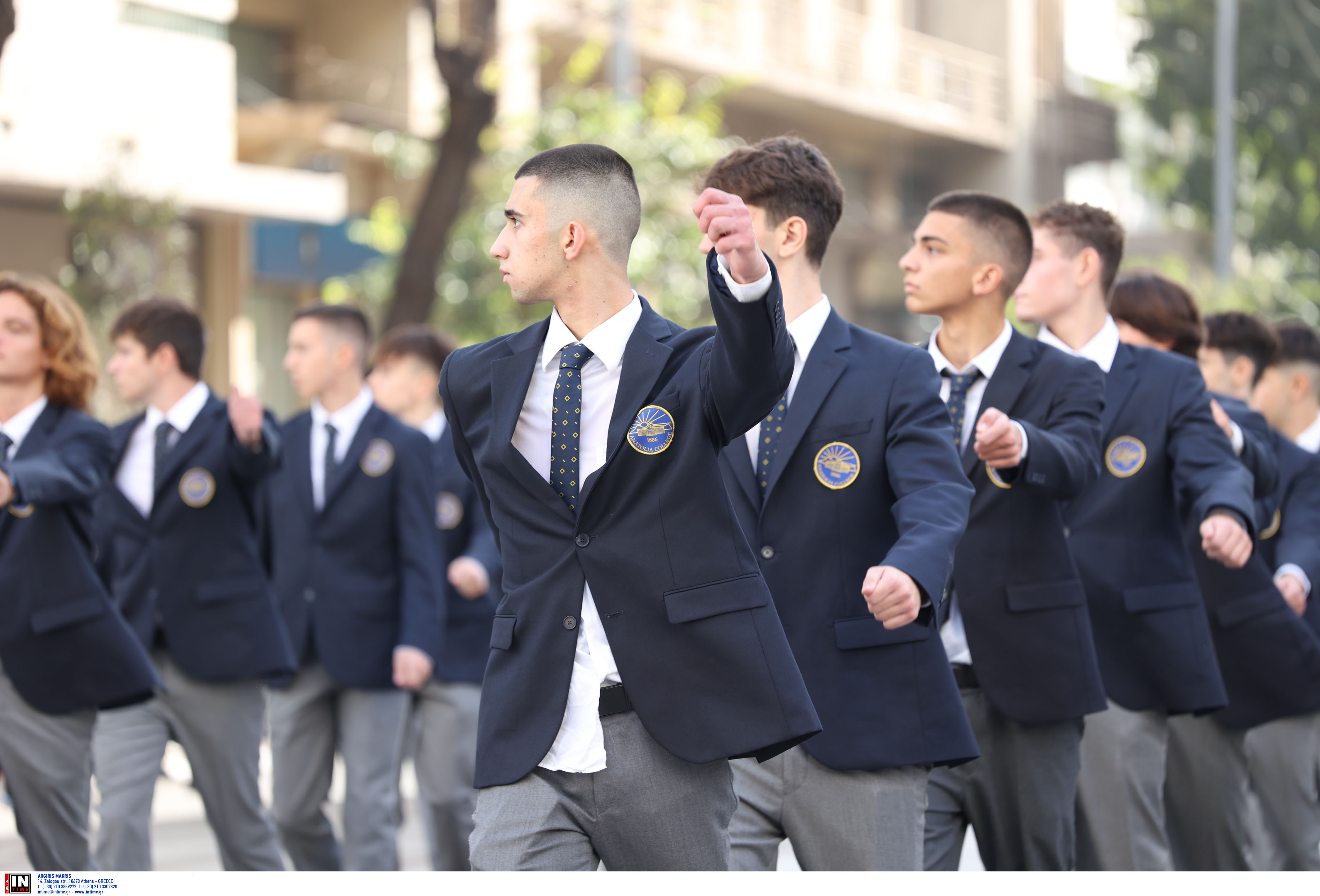 Θεσσαλονίκη: Ολοκληρώθηκε η μαθητική παρέλαση στην οδό Τσιμισκή (εικόνες)-1