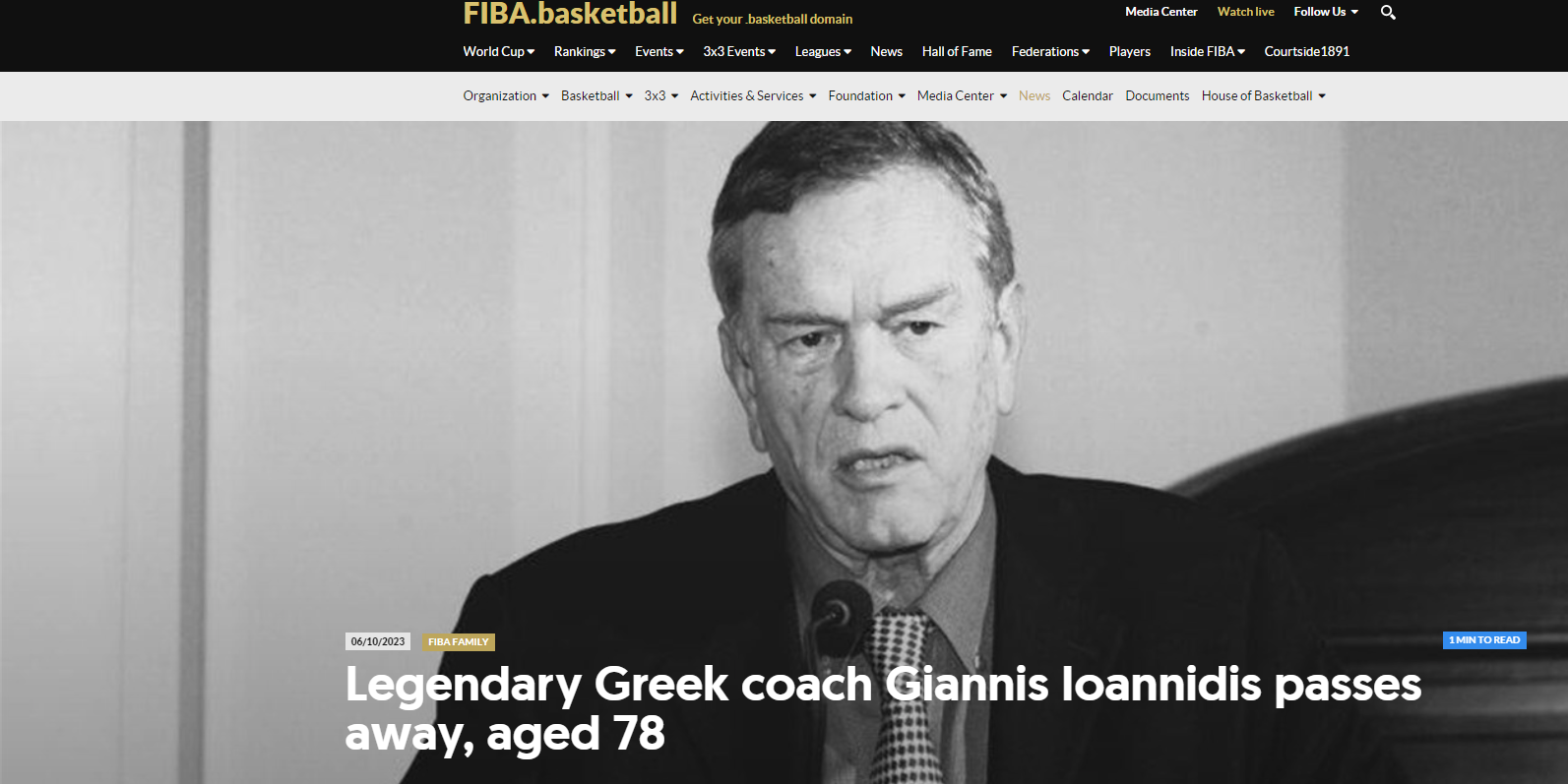 Θέμα στην ιστοσελίδα της FIBA ο Ιωαννίδης-1