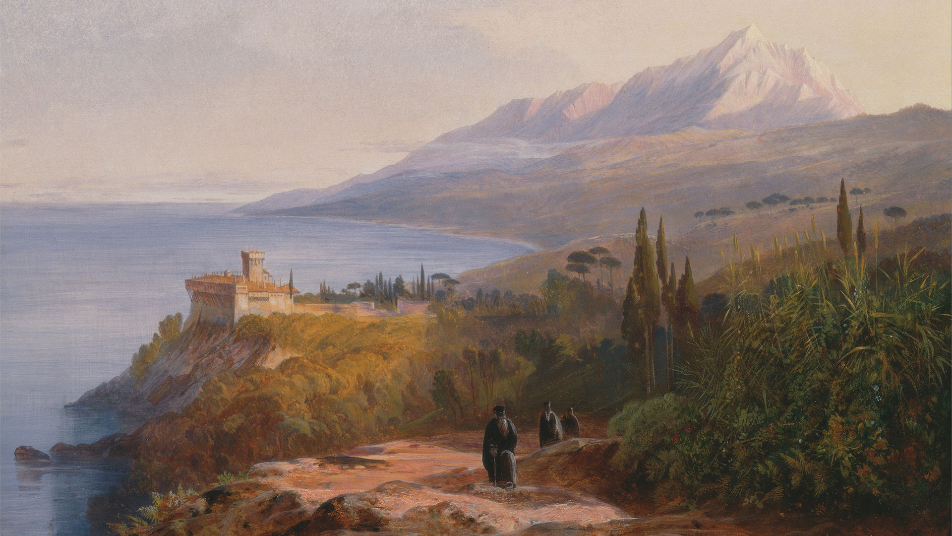 Ελληνες και ξένοι ζωγράφοι που εμπνεύστηκαν από το Αγιο Ορος-1