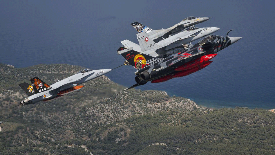 Ελληνικές και τουρκικές «Τίγρεις» σε κοινές ασκήσεις-1