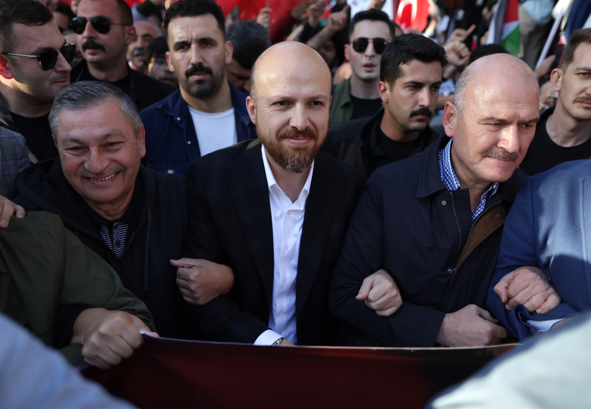 Μεσανατολικό – Τουρκία: Ο Μπιλάλ Ερντογάν μπροστάρης στη διαδήλωση για τη Γάζα-1