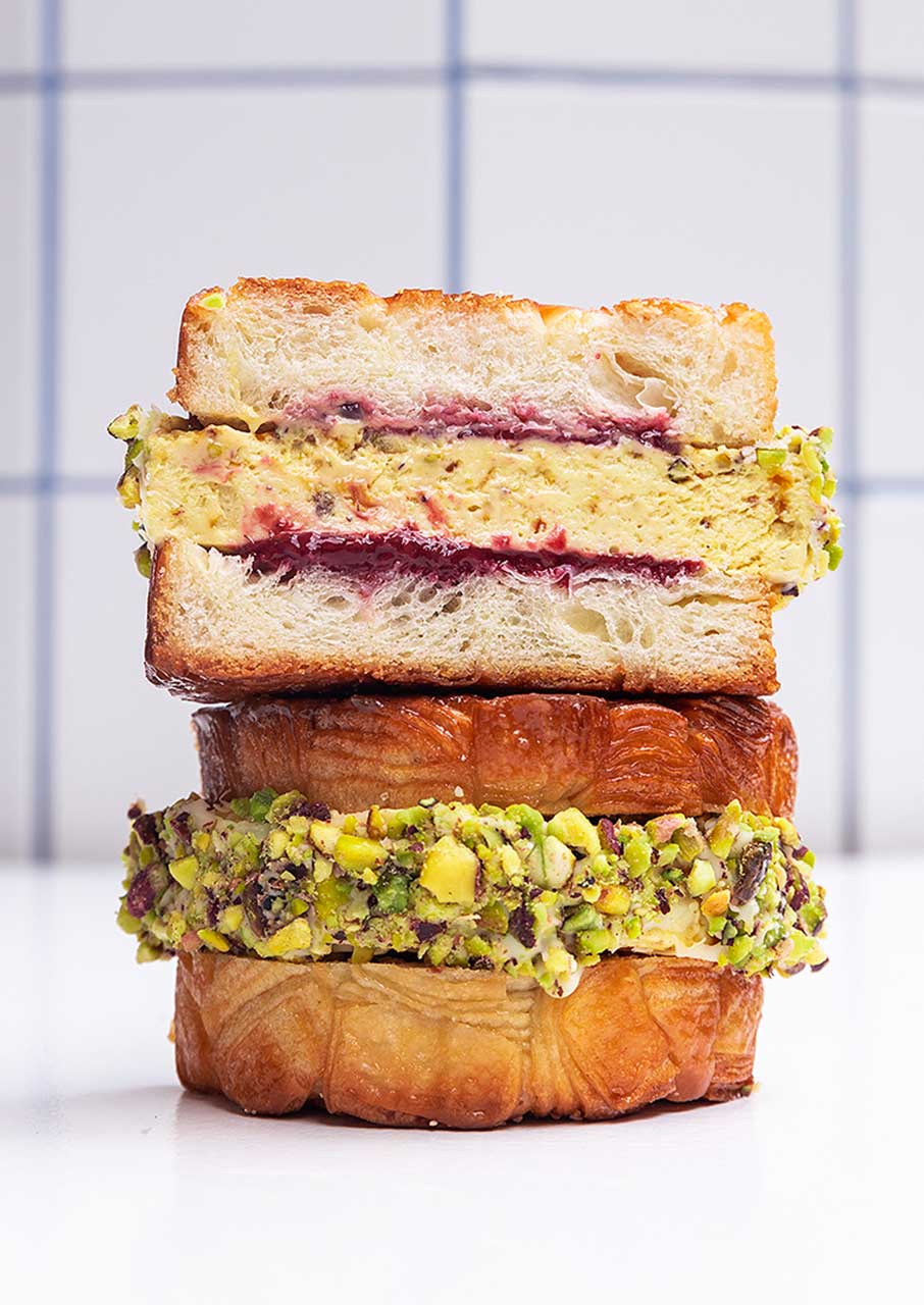 Κρουασάν, προφιτερόλ ή μιλφέιγ: Ολα μπορούν να γίνουν παγωτό-2