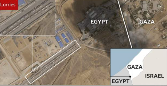 Περιμένοντας βοήθεια στη Γάζα: Γιατί τα 20 φορτηγά δεν έχουν φτάσει στους αμάχους-1